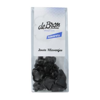 De Bron De Bron Sugar-free Salty Clovers 90g
