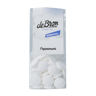 De Bron De Bron Pfefferminze zuckerfrei 80 Gramm