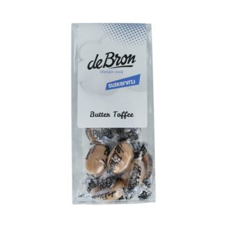 De Bron De Bron Sugar-free Butter Toffee 65 Gram
