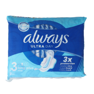 Always Sanitary towels ultra day & night 9 Pieces