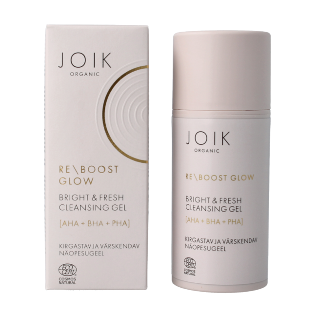 Joik Organics Re-boost glow cleansing gel 100 Milliliter