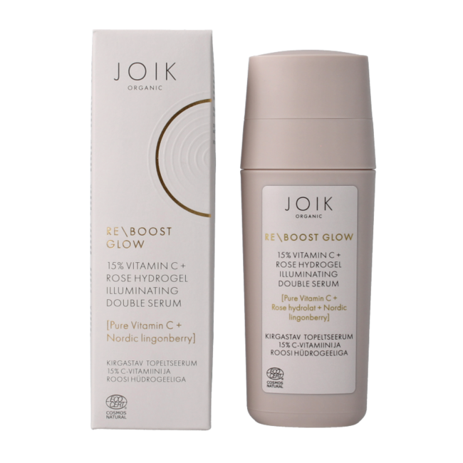 Joik Organics Re-boost Glow Serum iluminador 30 ml
