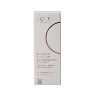 Joik Organics Joik Organics Crème contour des yeux Re-boost au collagène lissante et éclatante 15 ml