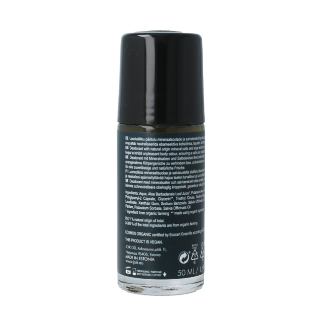 Joik Organics Men deodorant natural mineral 50 Milliliter