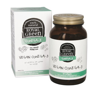 Royal Green Royal Green Omega-3 vegan 60 cápsulas blandas