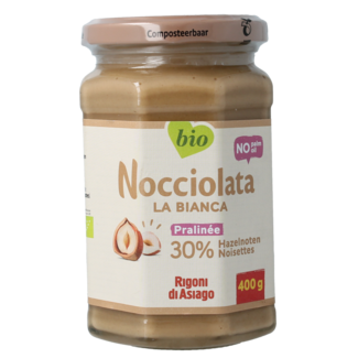 Rigoni Organic white Nocciolata 400 Gram