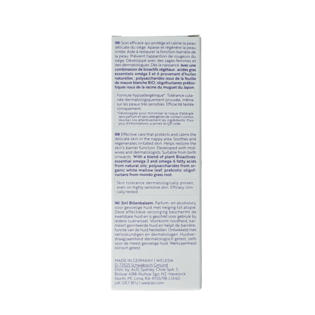 Baby derma 3 in 1 nappy cream organic 50 Millilitre