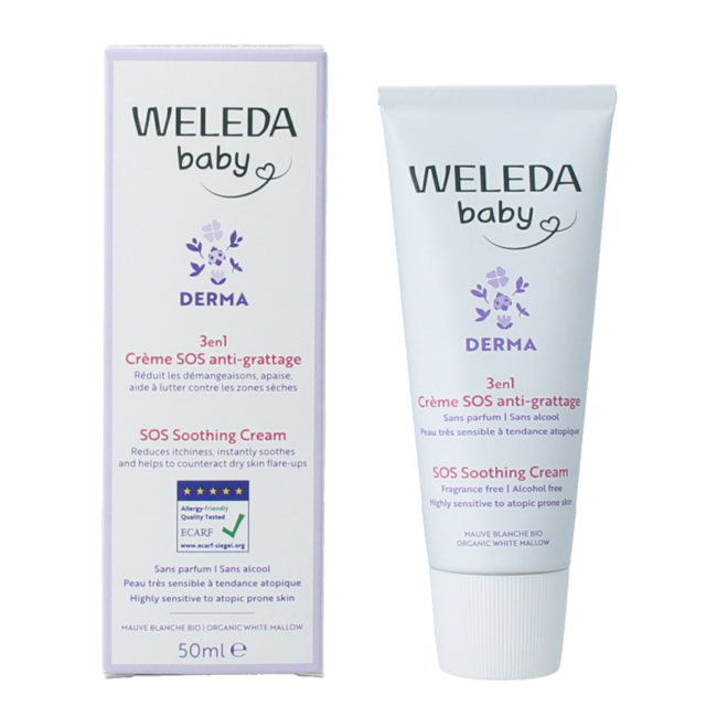 Baby derma 3 in 1 SOS cream organic 50 Millilitres