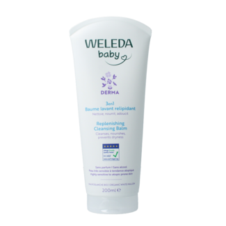 Weleda Baby derma 3 en 1 crème de douche bio 200 millilitres