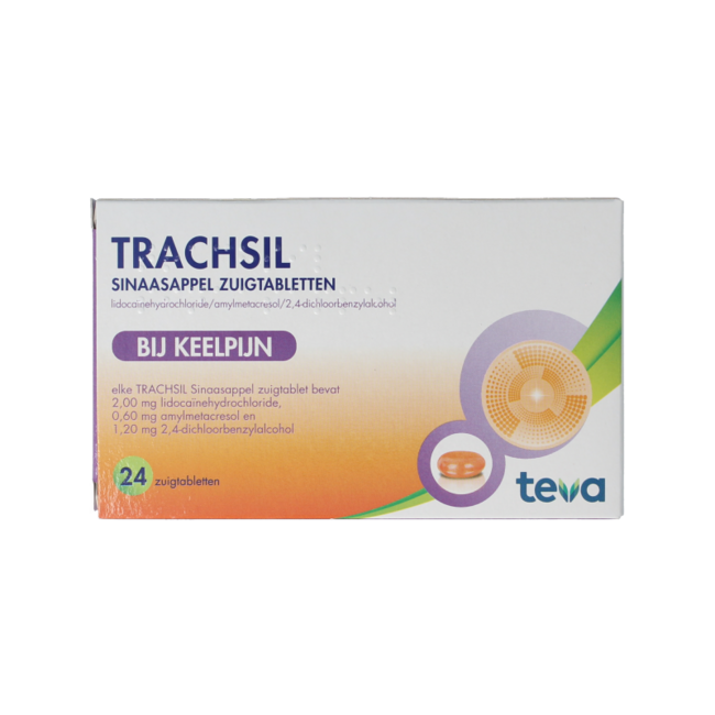 Trachsil Orange 24 Lutschtabletten