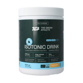 The Green Athlete Isotonic drink organic 504 Gram
