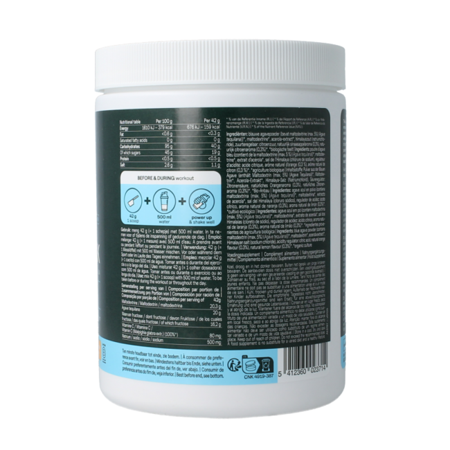 Boisson isotonique bio 504 grammes