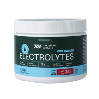 The Green Athlete The Green Athlete Electrolitos frutos rojos 320 g