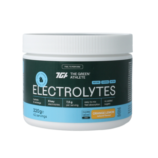 The Green Athlete The Green Athlete Electrolytes naranja limón 320 gramos