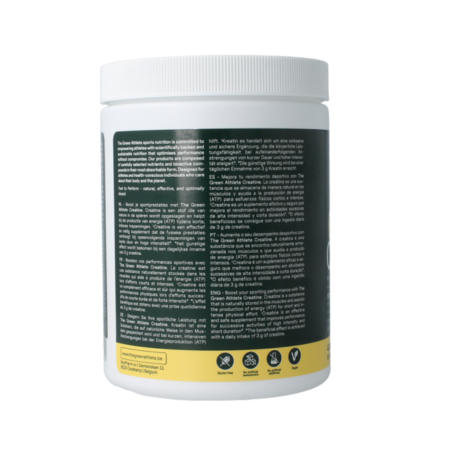 The Green Athlete Creatine 400 Gramm