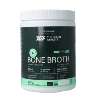 The Green Athlete The Green Athlete Beef bone broth bio 225 Gram