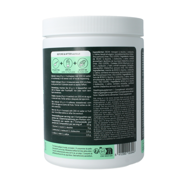 The Green Athlete BCAA 400 Gramos