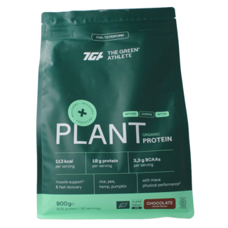The Green Athlete Pflanzenprotein Schoko Bio 900 Gramm