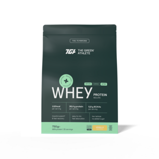 The Green Athlete The Green Athlete Whey Proteinisolat Vanille 750 Gramm