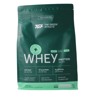 The Green Athlete The Green Athlete Whey Proteinisolat geschmacksneutral 750 Gramm
