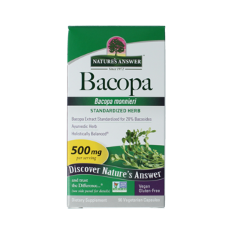 Natures Answer Natures Answer Bacopa 500mg 90 Capsules