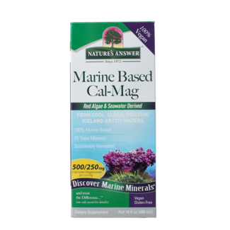 Natures Answer Calcium magnésium marin liquide 480 Millilitres