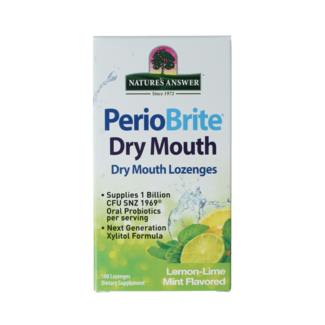 Natures Answer Natures Answer PerioBrite dry mouth lozenges 100 Zuigtabletten