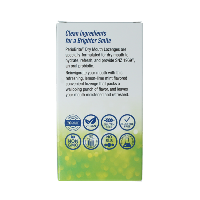 Natures Answer PerioBrite Lutschtabletten gegen Mundtrockenheit, 100 Stück