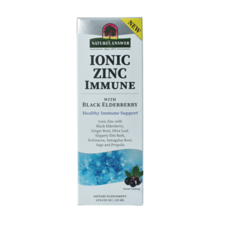 Natures Answer Zink ionisch & immuuncomplex vloeibaar 120 Milliliter