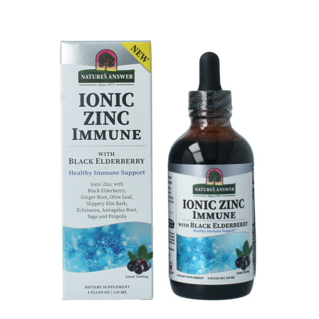 Zinc ionique & complexe immunitaire liquide 120 Millilitres