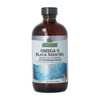 Natures Answer Omega 3 olej z czarnuszki w płynie 240 mililitrów