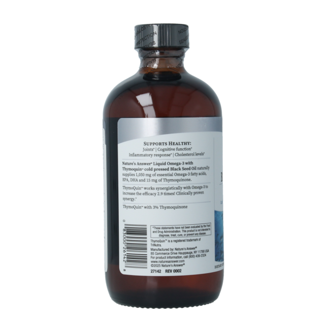 Omega 3 black seed oil vloeibaar 240 Milliliter