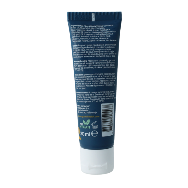 Baume d'inhalation nasal 30 millilitres