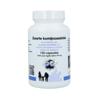 De Koning Tilly De Koning Tilly Zwarte komijnzaad 120 Capsules