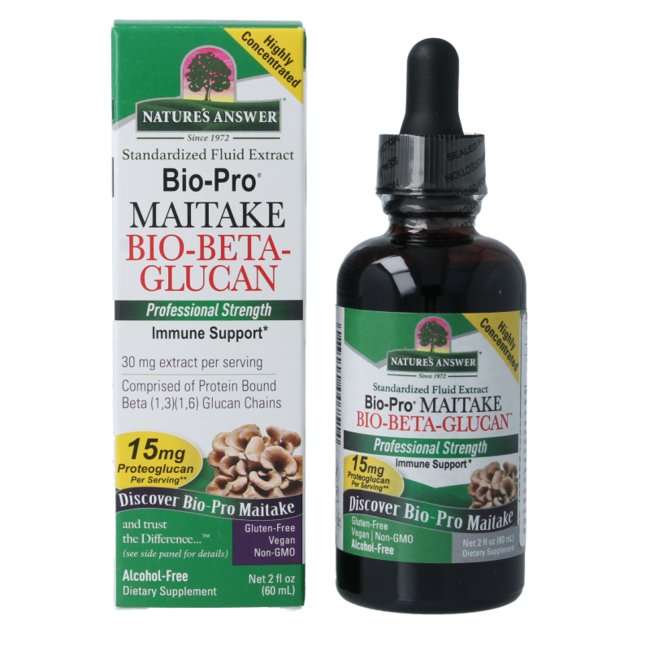 Natures Answer Maitake pro bio extract alcoholvrij 30 Milliliter