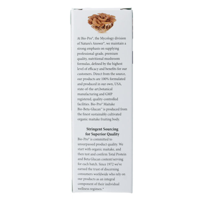 Natures Answer Maitake pro bio ekstrakt bezalkoholowy 30 Mililitrów