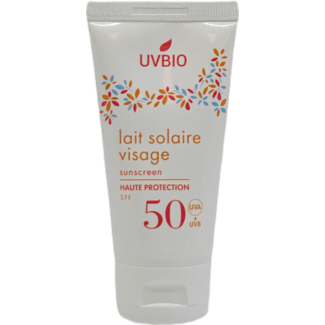 UVBIO UVBIO Sunscreen face SPF50 bio 50 mililitros