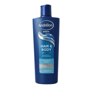 Andrelon Shampoo Herren Haar & Körper 400 Milliliter