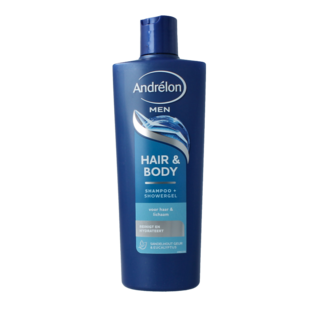 Andrelon Shampooing homme cheveux & corps 400 millilitres