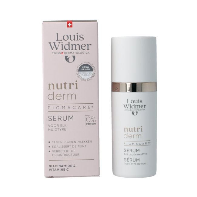 Nutriderm pigmacare serum zonder parfum 30 Milliliter