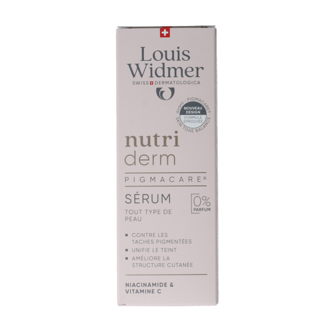 Nutriderm pigmacare serum zonder parfum 30 Milliliter