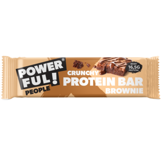 Powerful People Powerful People Baton proteinowy brownie 55 gram