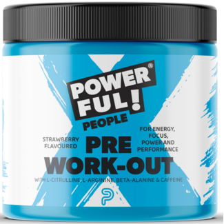 Powerful People Pre-Workout Erdbeere 250 Gramm
