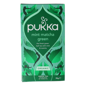 Pukka Tè verde Matcha e Menta Bio 20 Bustine
