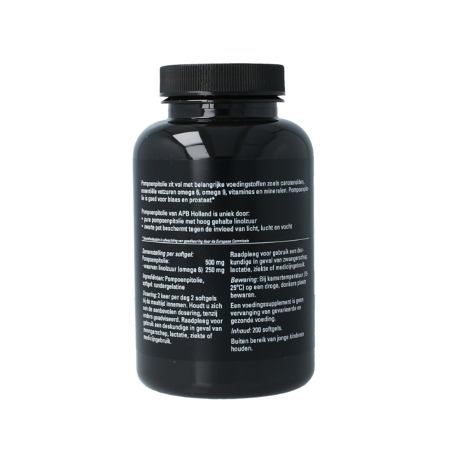 APB Holland Kürbiskernöl pur 500mg 200 Softgels