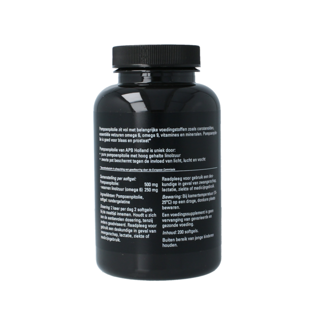 APB Holland Olio di Semi di Zucca puro 500mg 200 Softgel