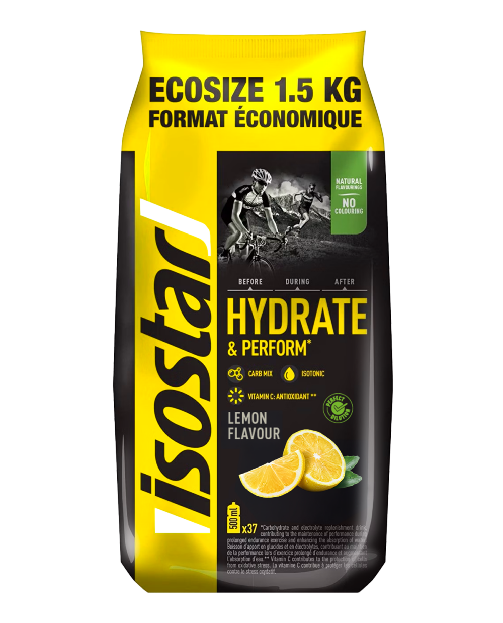 Isostar Hydrate & Perform Limone 1.5kg - Idratazione Sportiva