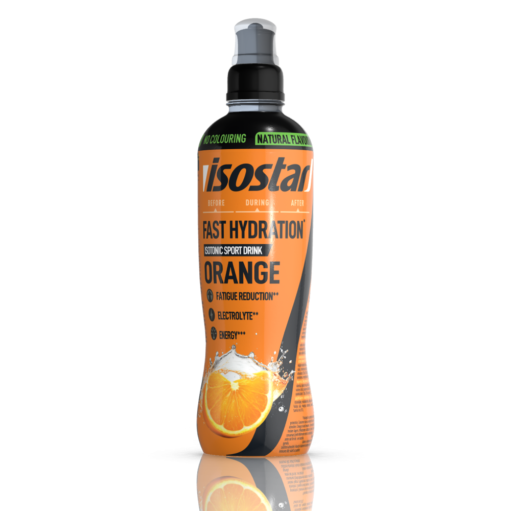 Isostar Fast Hydration Isotonic Sport Drink Arancia - 500ml