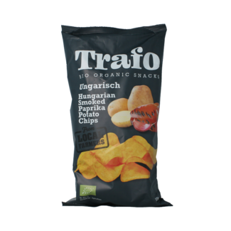 Trafo Organic Hungarian paprika crisps 125 Gram