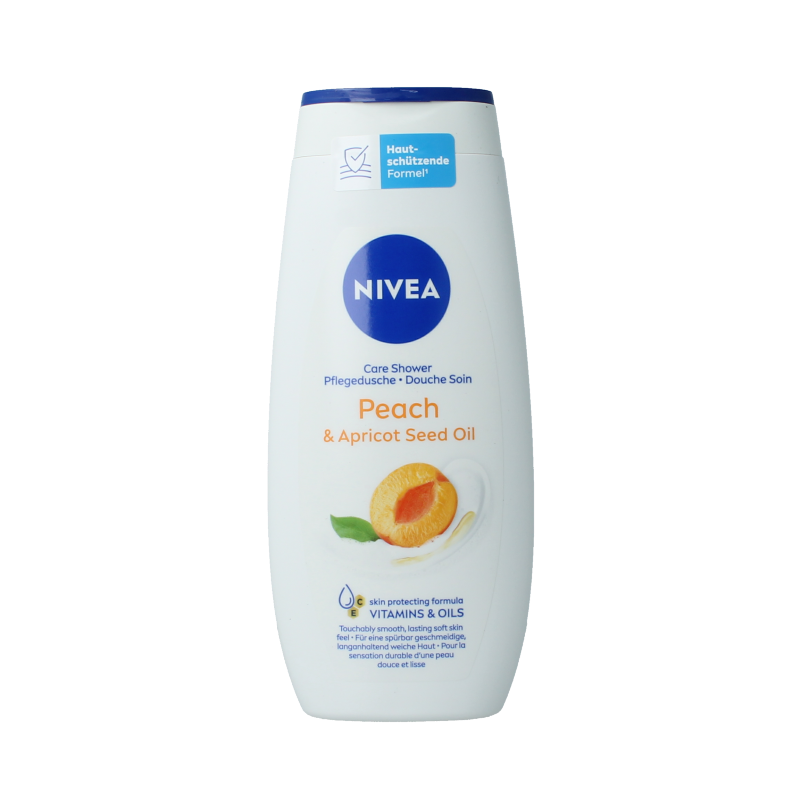 Nivea Crema de ducha aceite de semilla de albaricoque 250 mililitros